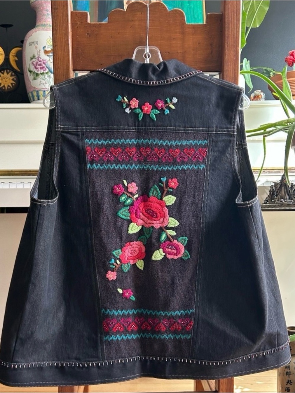 Black Denim Jacket by Alfred Dunner 12